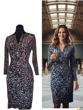 BCBGMAXAZRIA Dress size M 94% polyester, 6% spandex